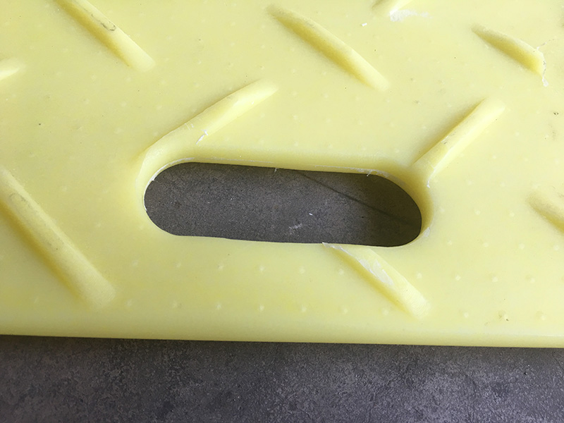 超高分子量聚乙(yi)烯綵色舖路防滑闆