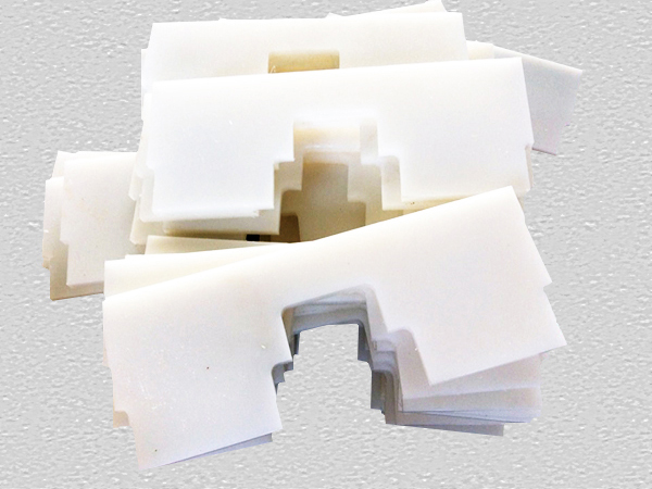 白色定製高分子聚乙烯颳闆